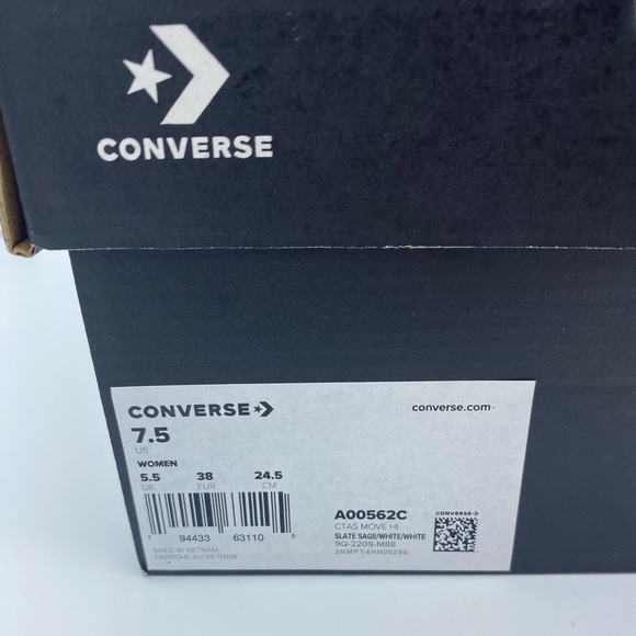 Converse Chuck Taylor All Star Move Platform High Seasonal - Picture 8 of 8